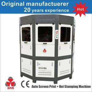 2-3 Barvni samodejni sitotiskarski stroj s sistemom plamena in UV